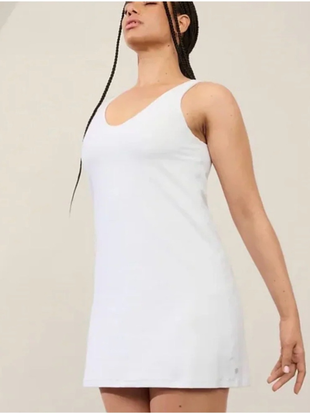 NWT Athleta Transcend White Dress Size Large